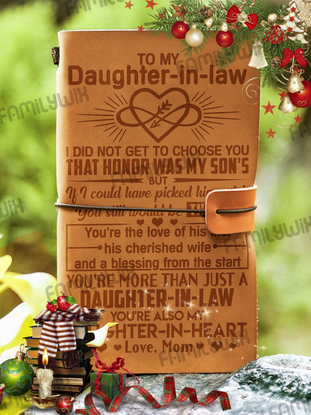 daughter leather journal